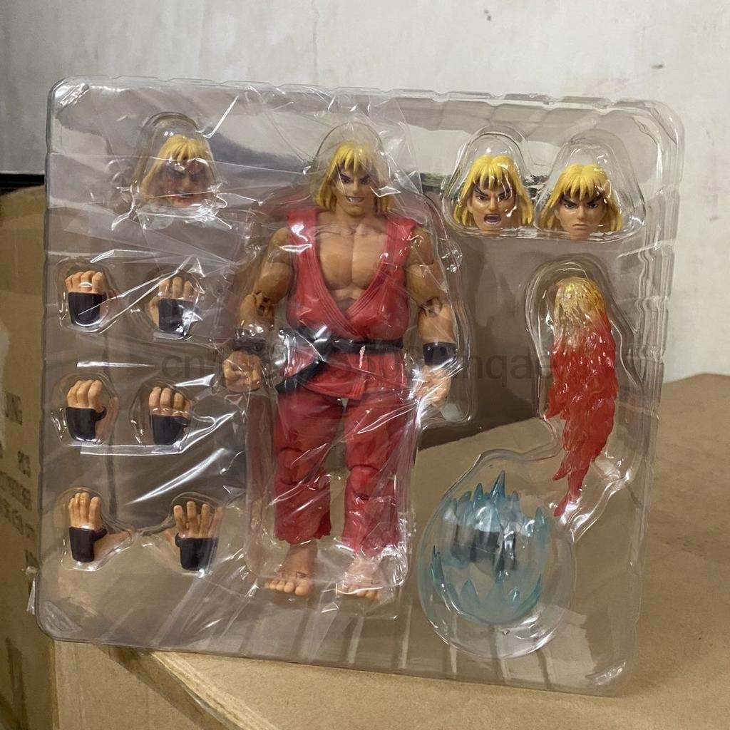Ultra Street Fighter Кен Мастерс Storm Toys USFII: Финальные претенденты Гайл Рю Кен Фигурка-модель Игрушка Сочлененная Подвижная