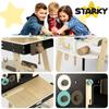 Wooden workshop for children set of tools accessories gift child