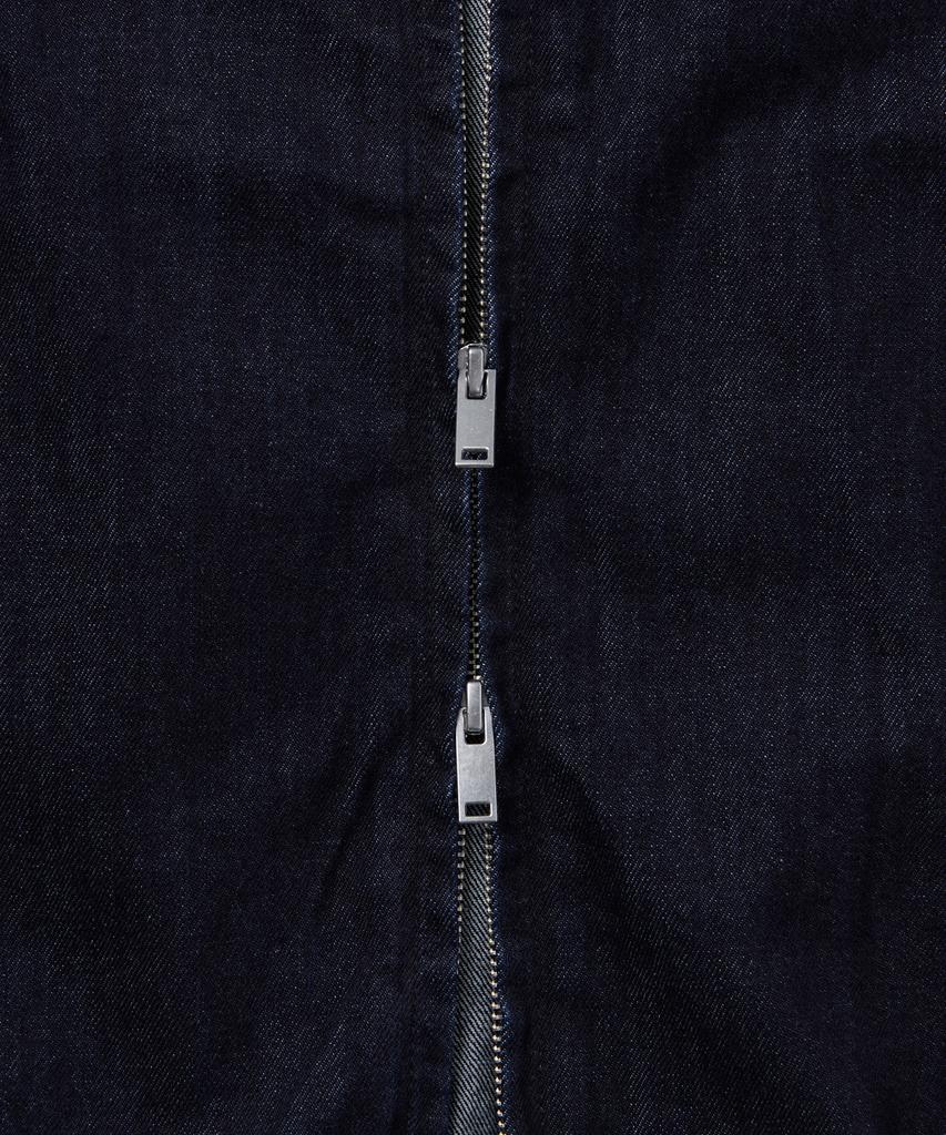 Musinsa Standard Denim Swing Top Blouson Jacket [Deep Indigo]