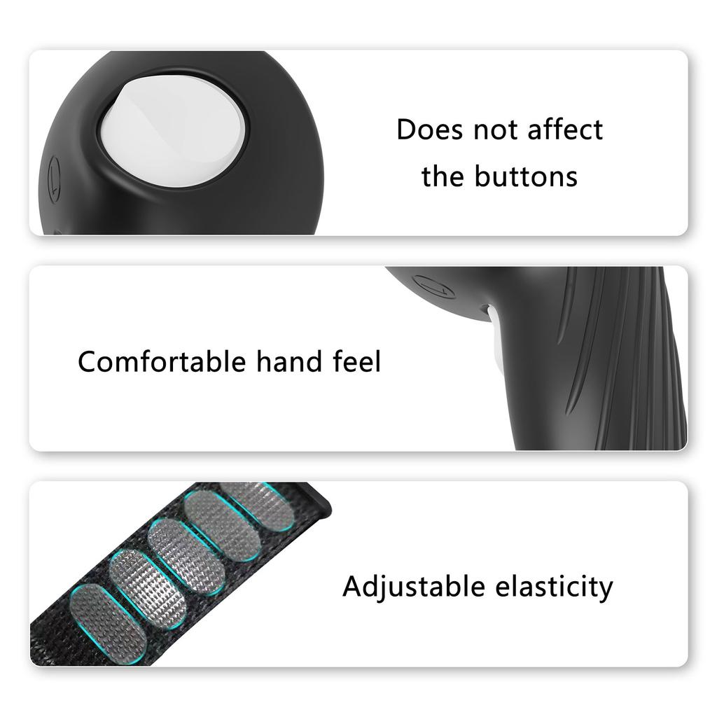 Силиконовый чехол для контроллера виртуальной реальности и защитная пленка для объектива для PICO 4 Ultra Anti Slip Comfort