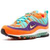 Nike Кроссовки унисекс Air Max 98 QS Cone Multi-Color Tour-Yellow-Hyper-Grape 924462-800