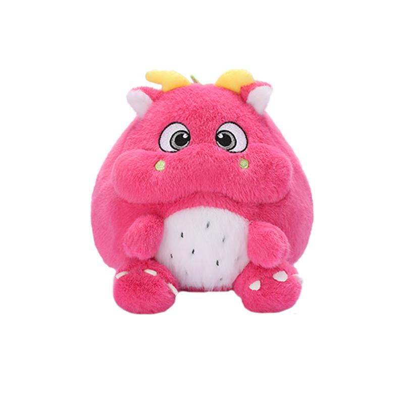 Cute Dragon Plush Toy Cosplaying as Dragon Fruit Creative Dragon Fruit Soft Doll Pillow Kids Toys Home Decor