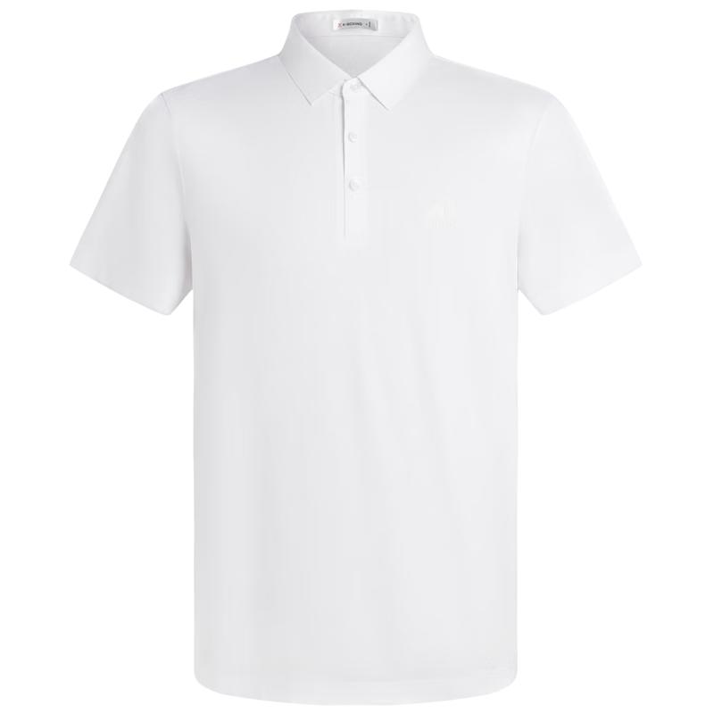 K-Boxing Men's Solid Color Casual Polo T-Shirt FTBG2381