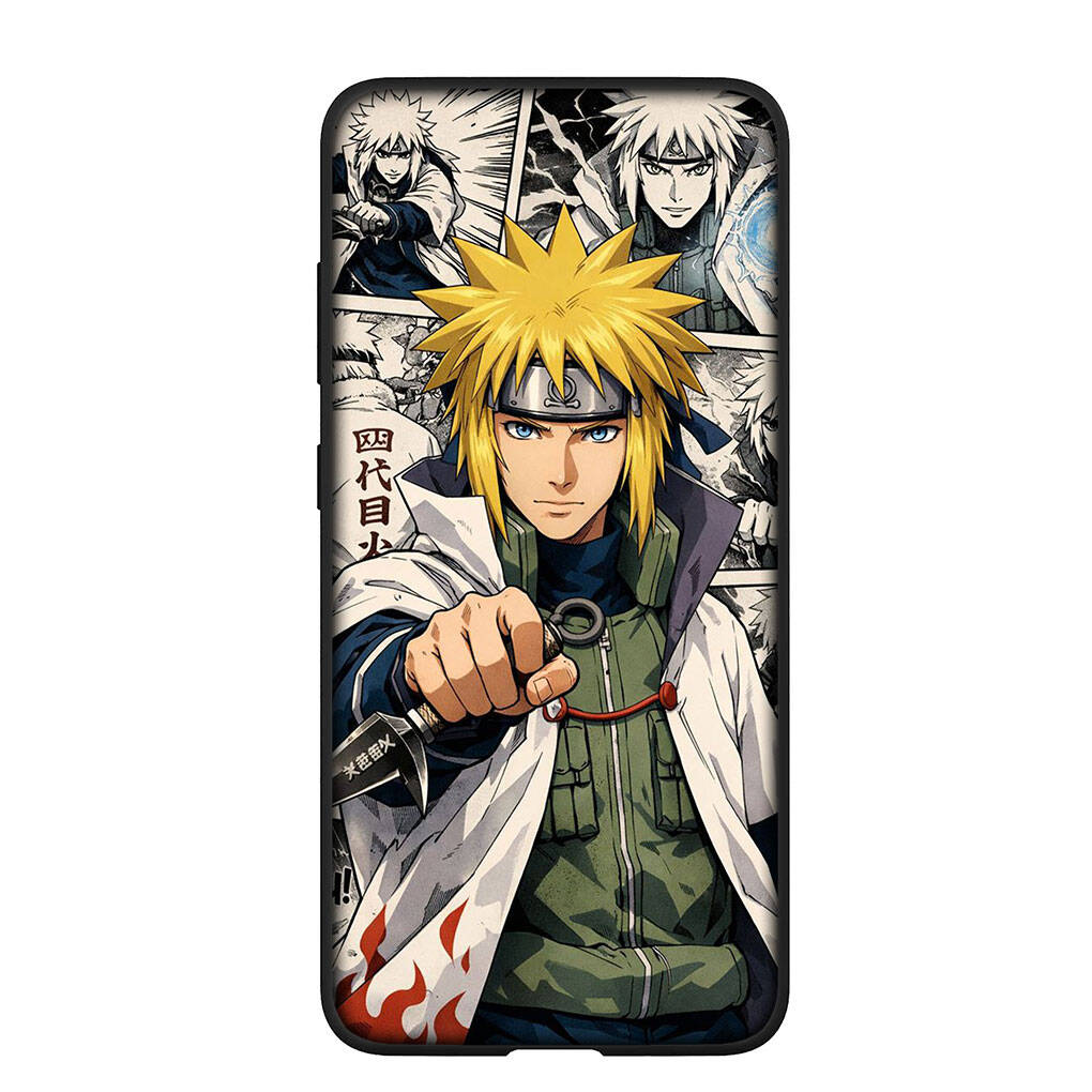 Чехол для телефона для iPhone 17 15 16 Plus Redmi Note 14 12 11 13 Pro Max Huawei P30 P20 Lite Y9 OPPO A60 A40 A80 A38 A54 Аниме Намикадзе Минато Наруто Обложка