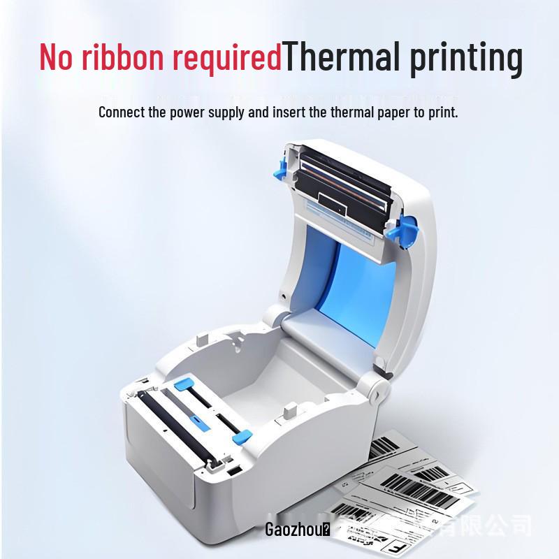 Jiabo GP1324D Desktop Label Printer with Optional Bluetooth & Wi-Fi