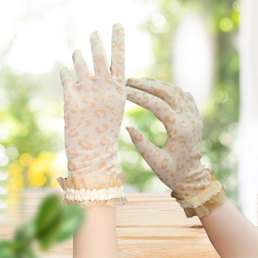 Женские кружевные перчатки