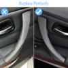 Black Beige Car Interior Left Right Door Inner Handle Panel Pull Trim Cover For BMW 3 Series E90 E91 E92 316 318 320 325