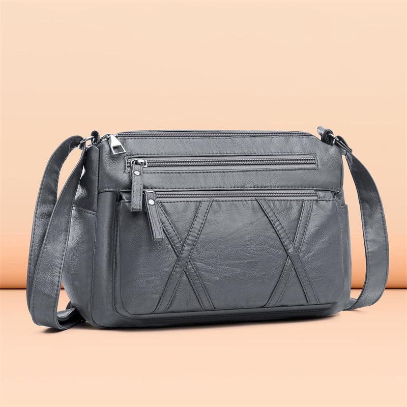 Сумка с несколькими карманами для женщин Модная универсальная сумка через плечо для отдыха и туризма для женщин среднего и пожилого возраста Мамина сумка-кроссбоди CLE