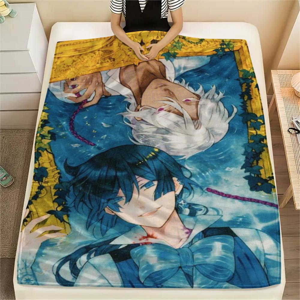 1PC Vanitas's Journal Print Flannel Blanket, High quality Comfortable for All Seasons, Home Decor, Warmth and Comfort, Perfect for Christmas Gifts236