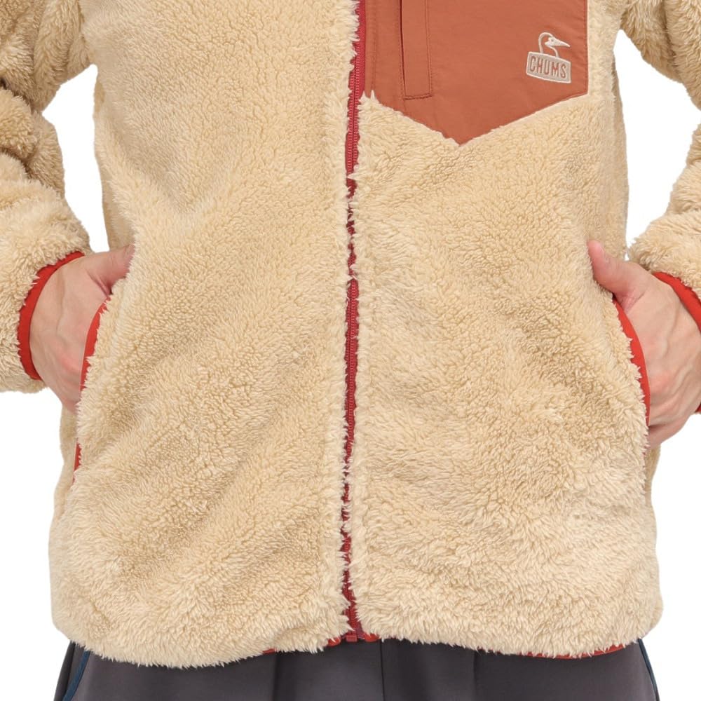 Флисовая куртка Bonding Fleece Jacket бежевый 2XL [Chums] Мужская