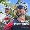 KAPVOE Велосипедные Солнцезащитные Очки Велосипедные Очки UV400 MTB Велосипедные Очки Очки для Наружных Видов Спорта Женские Мужские Дорожный Велосипед Гонки Оборудование