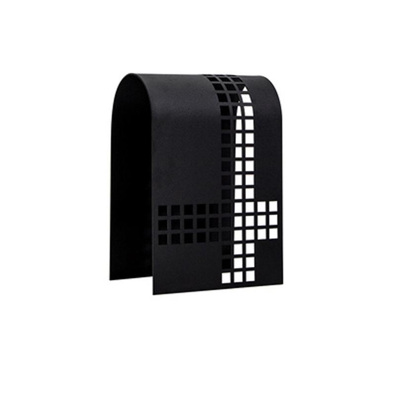 Modern Simple Geometric Metal Creative Arch Ornaments Living Room Study Model Room Grid Ornaments Soft Decorations