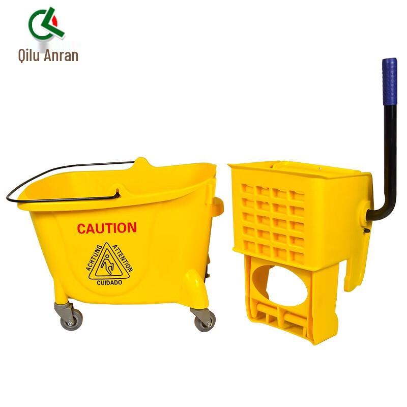 Mop Wringer Cleaning Cart