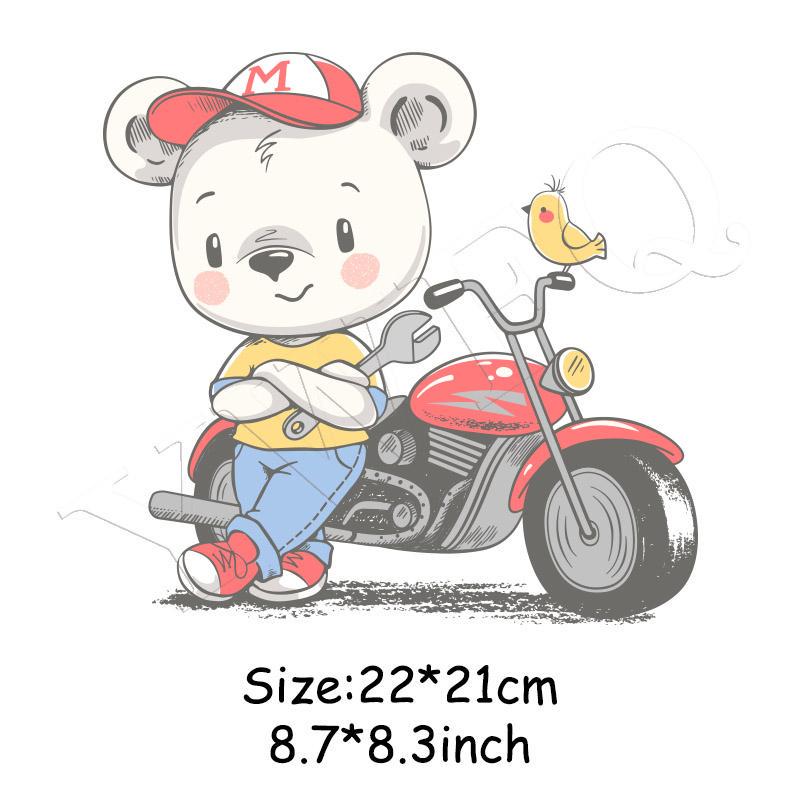 Нашивки Рождественский олень Фламинго моющиеся наклейки для одежды виниловые теплопередающие наклейки для глажки