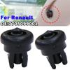 2pcs Black Boot Trunk Parcel Shelf Strap Clips for Renault Clio/Scenic/Laguna
