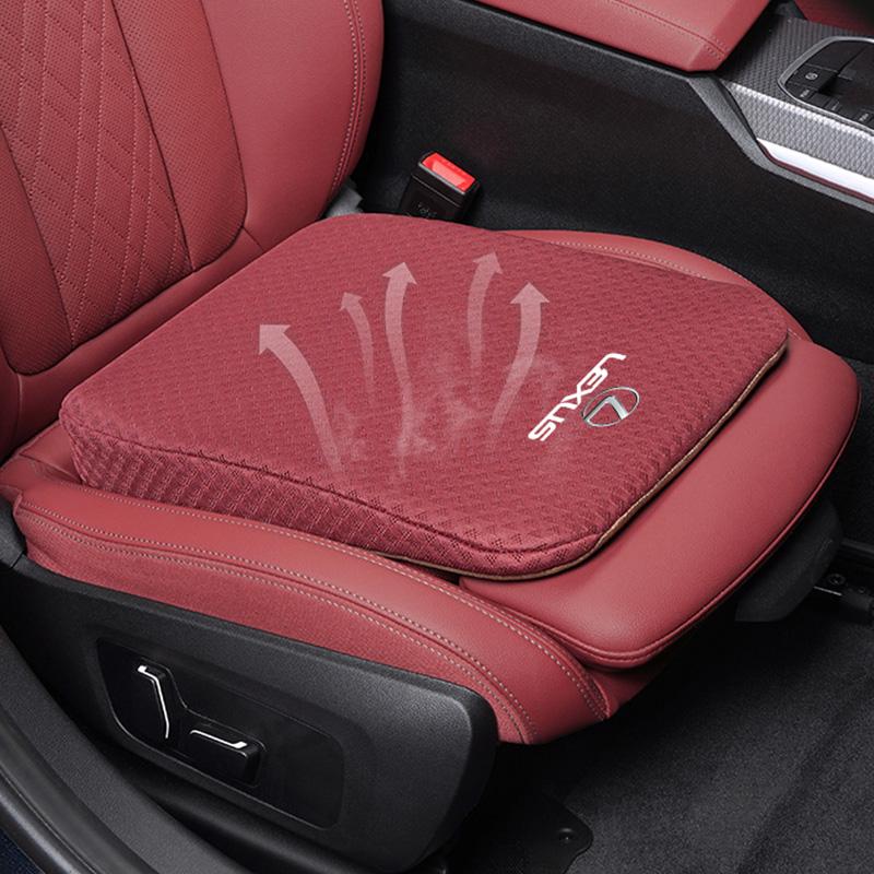 Мягкие коврики на сиденье автомобиля, подушка с наполнителем из ледяного шелка и пены с эффектом памяти для Lexus F-SPORT ES RX NX LS UX LM LX GX LC RZ IS CT GS RC HS SC TX LBX