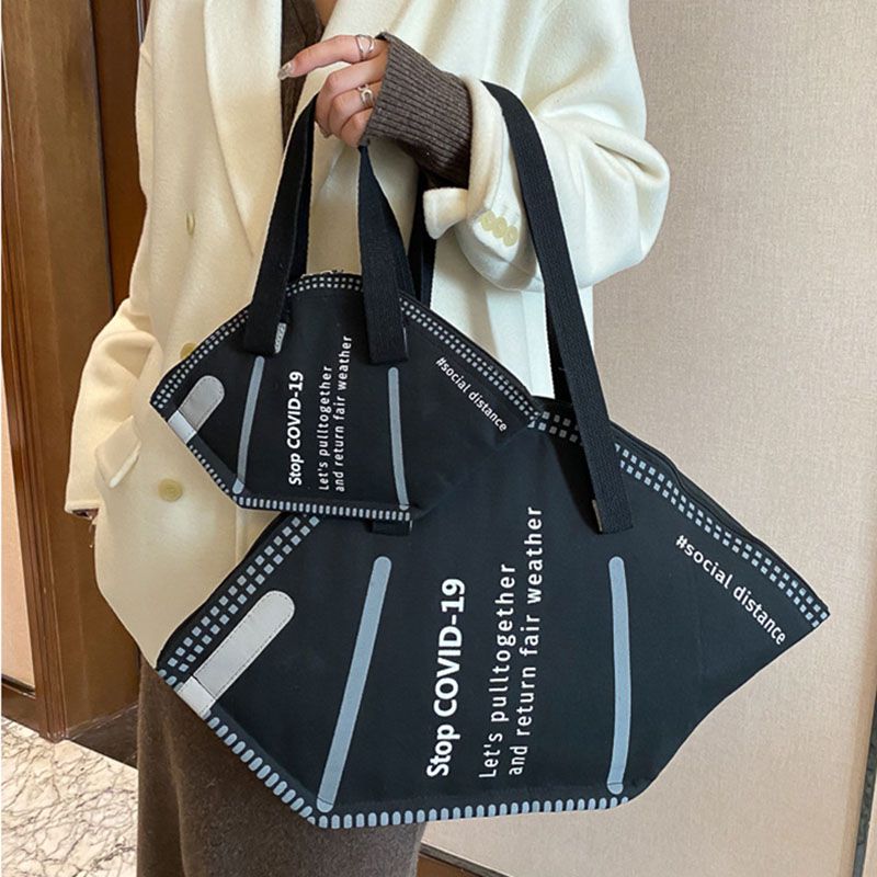 Модная креативная сумка-маска с вместительным отделением для модных покупателей