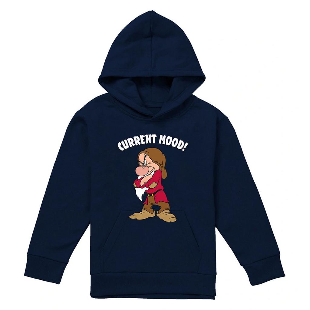 Snow White And The Seven Dwarfs Childrens/Kids Current Mood Grumpy Hoodie