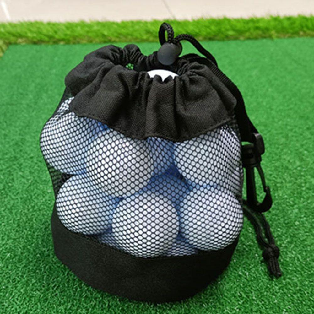 Tennis Carrying Waist Pack Nylon Mesh Net Bag Storage Bag Golf Pouch Golf Ball Pouch Golf Ball Bag