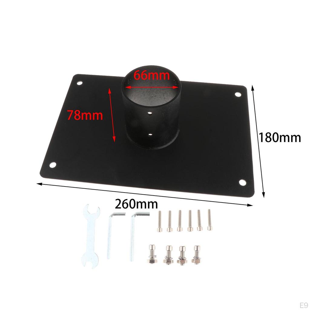 Комплект для монтажа Интернета, металлическое основание опорного рычага, фиксированная установка, устойчивая опора, настенное крепление для автофургона