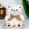 Cute Cartoon Silly Bear Grabs Machine Baby Plush Toy Set Up A Stall Bow Tie Bear Throws Souvenir Gift Doll Gift