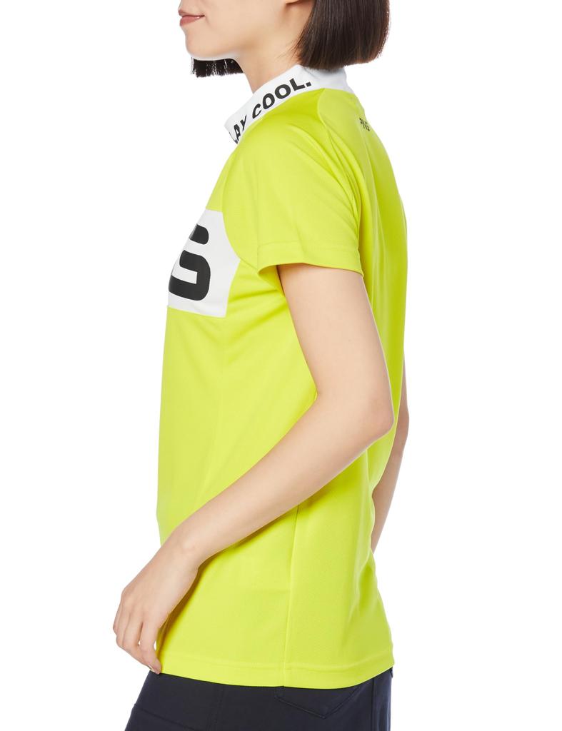 Ping Apparel Women's Short Sleeve High Neck Shirt (Quick Dry) / Golf Undershirt / 622-3268810 061_Light Yellow L