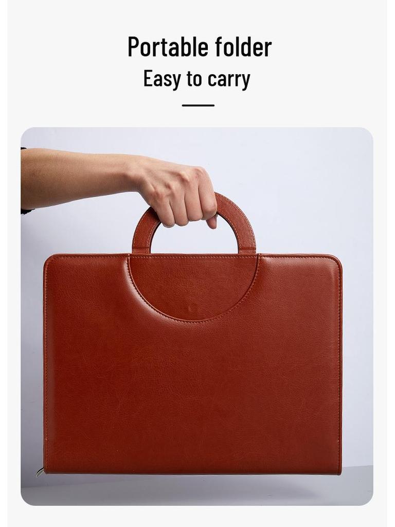 Папка для документов формата А4 с калькулятором и молнией - Папка для документов менеджера по продажам