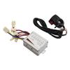 36V 500W Контроллер скорости двигателя Комплект дроссельной заслонки под палец Алюминиевый сплав Комплект для переоборудования электровелосипеда для электрического трехколесного велосипеда
