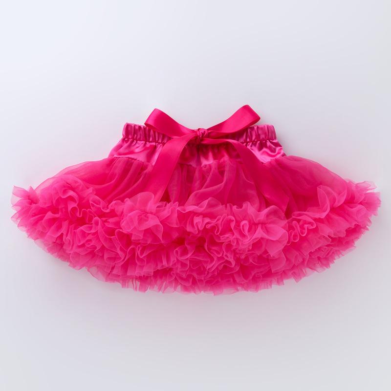European and American Style Princess Tutu Skirt - Candy Color Mesh for Kids
