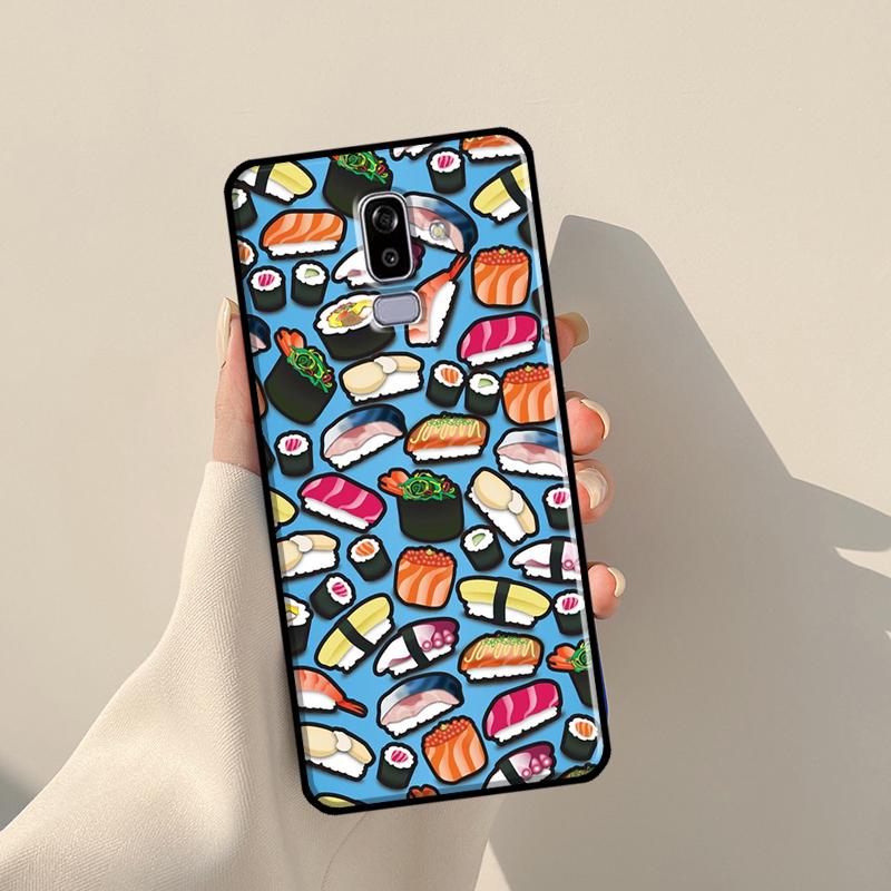 Еда Суши Для Samsung J3 J5 J7 J510 J310 J330 J710 J730 J1 A3 A5 2016 2017 J4 J6 Plus J8 2018 Чехол