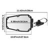 UTV 1.5" 2" Mirrors Side Rear View Mirrors for Polaris RZR Ranger Can-Am Maverick X3 Commander Defender Honda Pioneer 1000