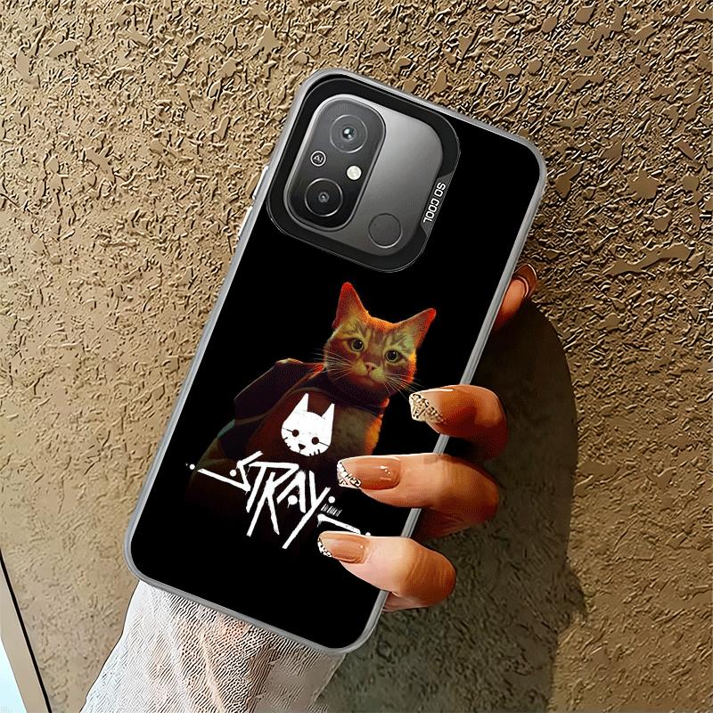 Чехол для телефона Stray Cat Game B-12 Ударопрочный для Xiaomi Poco X7 X6 X5 X3 Pro F7 Ultra M8 Redmi 15C 15 14C 13C 12C 10C 13 12 10