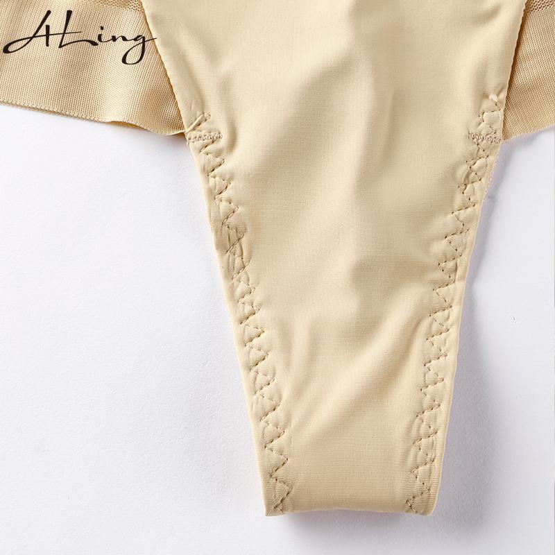 Женские бесшовные открытые трусики, хлопковые дышащие трусы с шаговым швом, женское прозрачное нижнее белье, нижнее белье