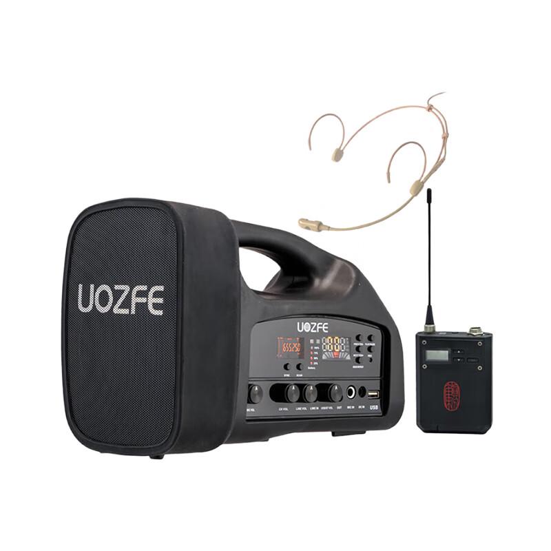 UOZFE U5-X1 Portable Wireless Amplifier & Microphone System CN plug (adapter included)