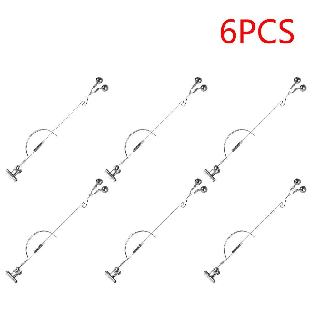 Сигнализатор поклевки для удочки, сигнализатор поклевки, нержавеющая сталь, сигнализационные колокольчики для ночной рыбалки, карповая снасть, антикоррозийное, антиржавое рыболовное оборудование