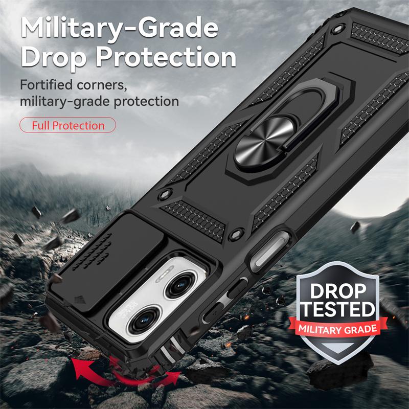 Чехол для Motorola Moto G Power 5G 2023, защитный чехол для камеры, защитный чехол для телефона Motorola G Power 5G 2023, кольцевой держатель, задняя крышка