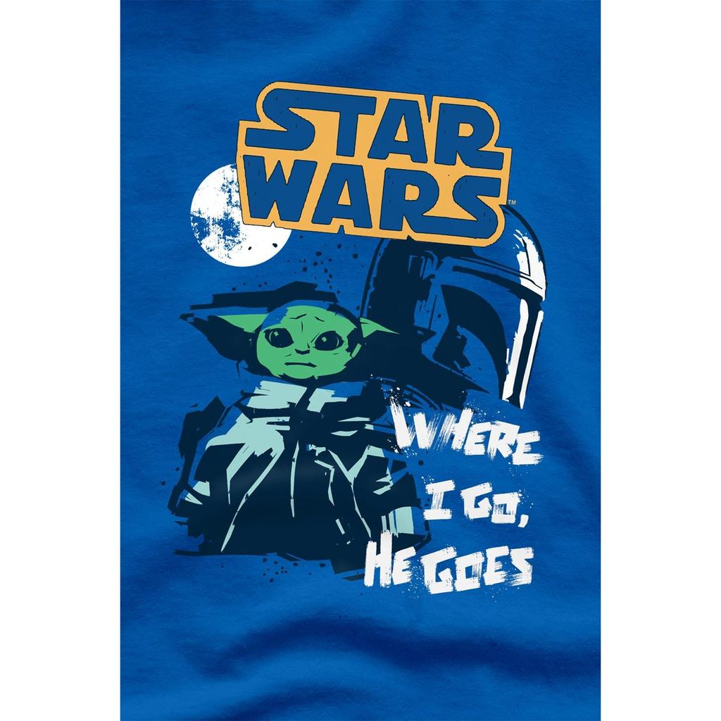 STAR WARS Mens Swipe Grogu T-Shirt