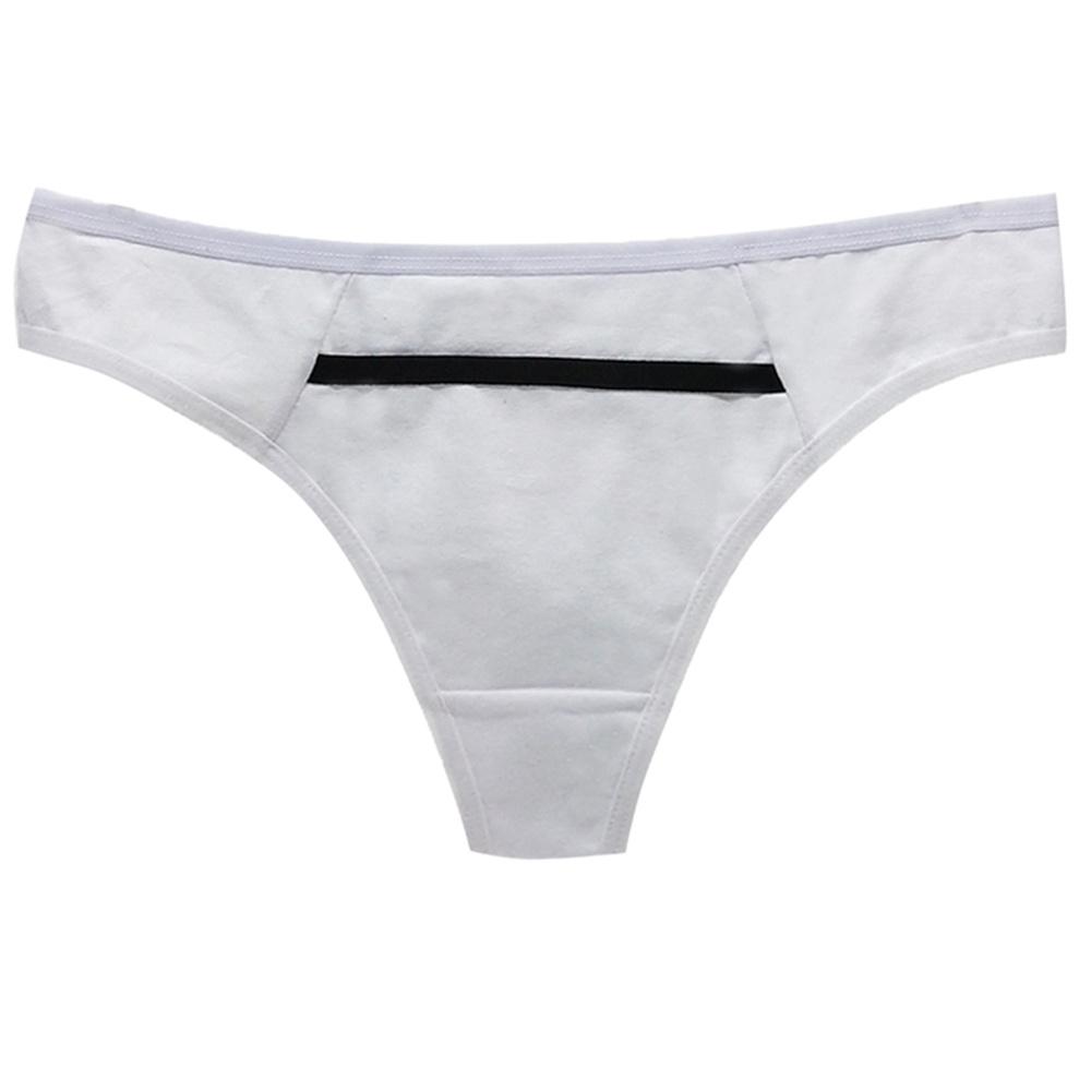 Сексуальные стринги, стринги с Т-образной спинкой, женское нижнее белье, хлопковые женские трусики с низкой талией для молодых девушек, 6 шт./лот
