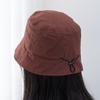 Short Brimmed Basin Hat for Spring Summer Sun Protection Fisherman Hat for Leisure Versatile Bucket Hat Foldable Solid Color Hat for Women