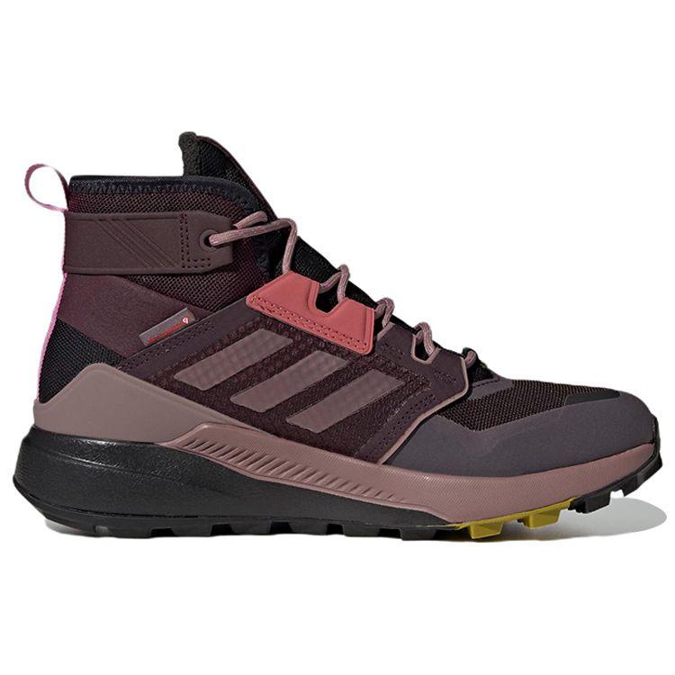 Adidas Terrex Trailmaker Mid Fabric Leather Shock Absorbing Slip Resistant Durable Waterproof High Top Outdoor Functional Shoes Women Shoes GY6762