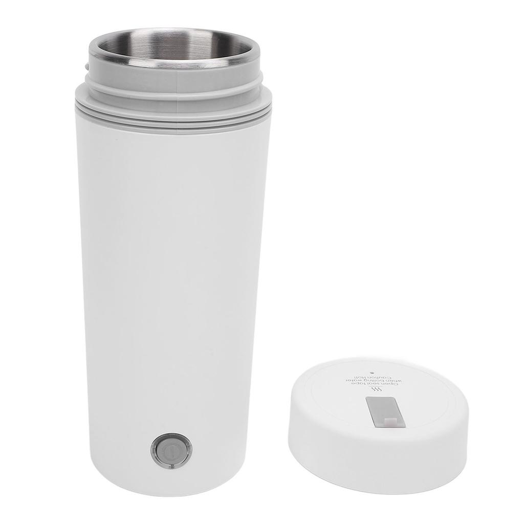 350 мл кружка для путешествий с подогревом, маленькая портативная автоматическая кружка для подогрева, дорожный электрический чайник, персональный чайник