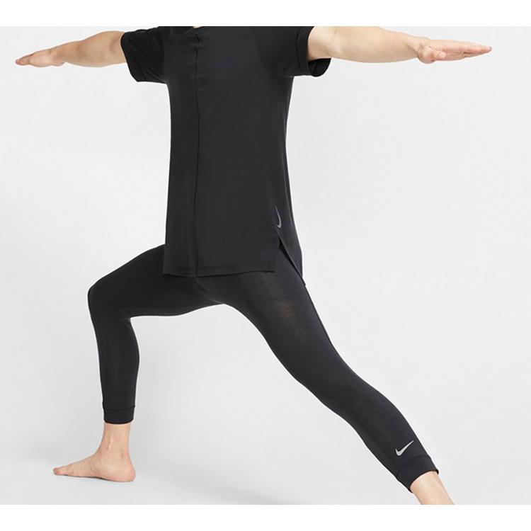 Nike AS NK Dry Top SS YOGA Черный BV4035-010