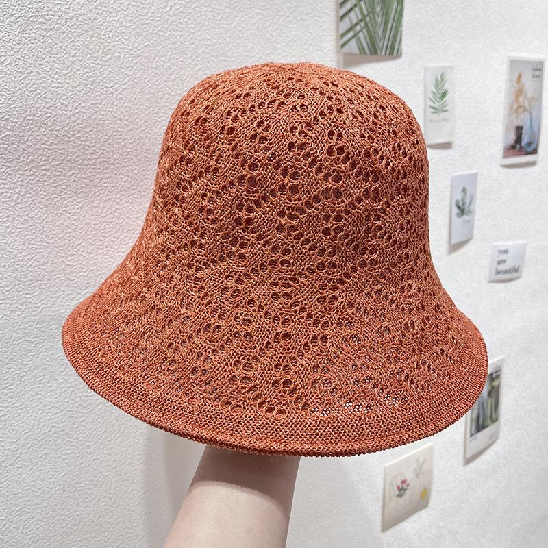 Летняя женская двухсторонняя шляпа рыбака, солнцезащитная и козырек от солнца, корейский стиль, универсальная тонкая дышащая шляпа от солнца