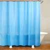 1 комплект занавески для душа с 12 подвесными кольцами, однотонная, утолщенная, водонепроницаемая, моющаяся без перфорации, занавеска для кухонной двери, занавеска для окна спальни
