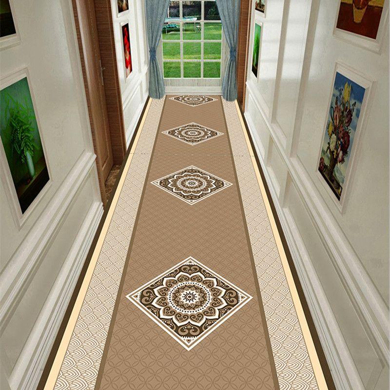 Crystal Velvet Runner Rugs, Machine Washable, Non-Slip, Waterproof, Soft Polyester, Ideal for Kitchen, Laundry Room, Hotel Corridor Decor