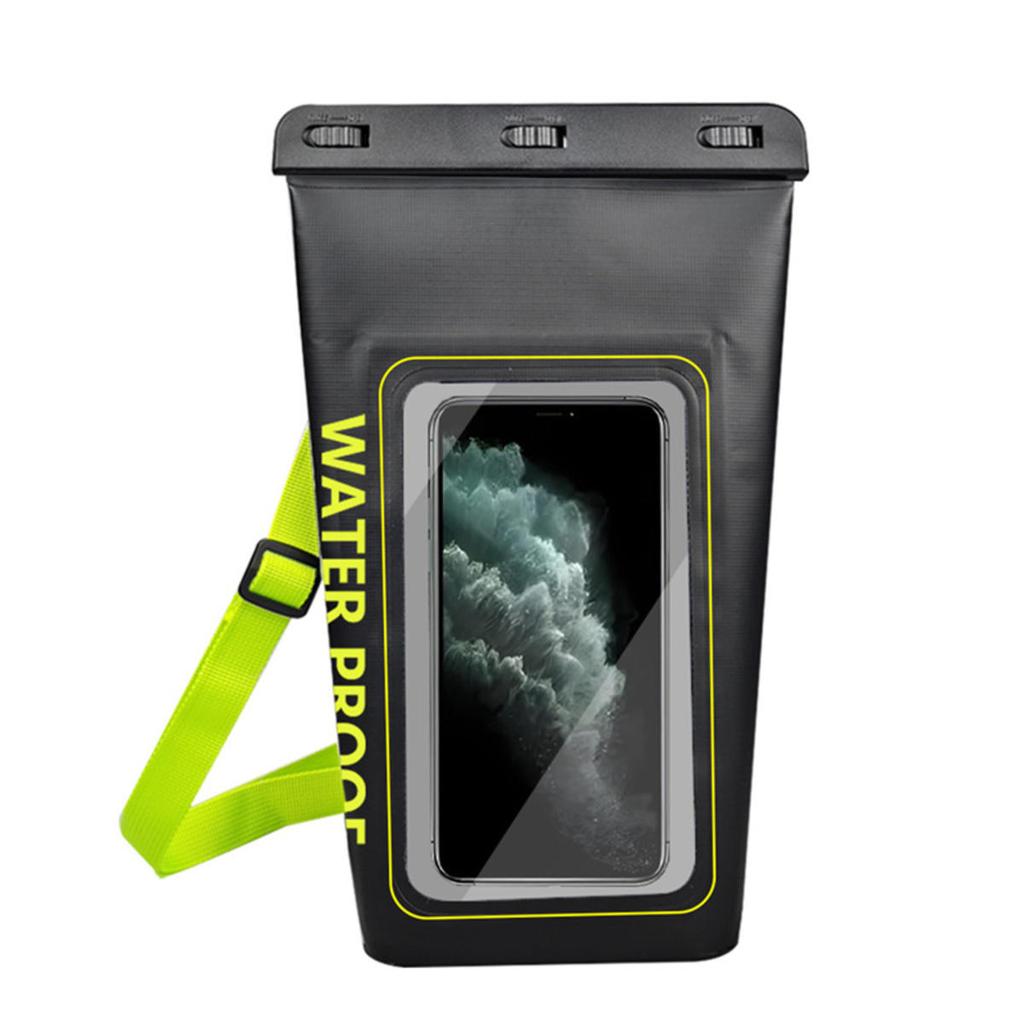 2L Плавание ПВХ сухой мешок сенсорный экран открытый водонепроницаемый плечевой каяк сумки треккинг дрифтинг рафтинг серфинг лодка сумка