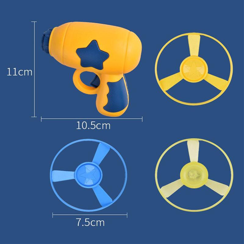 Интерактивная игрушка для тренировки питомца для котенка, забавная игрушка для кошки, мини-летающий диск, стреляющий пистолет, игры в погоню, игрушки для кошек, товары для питомцев