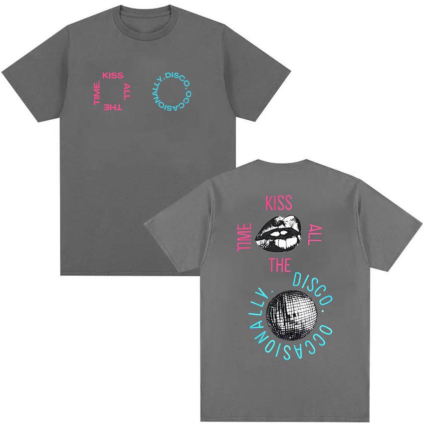 Harry Styles 2026 Kiss All Time Disco Occasional Tour Shirts Summer Mens Womens Luxury Fashion Pop Hip Hop Music Y2K Tshirt
