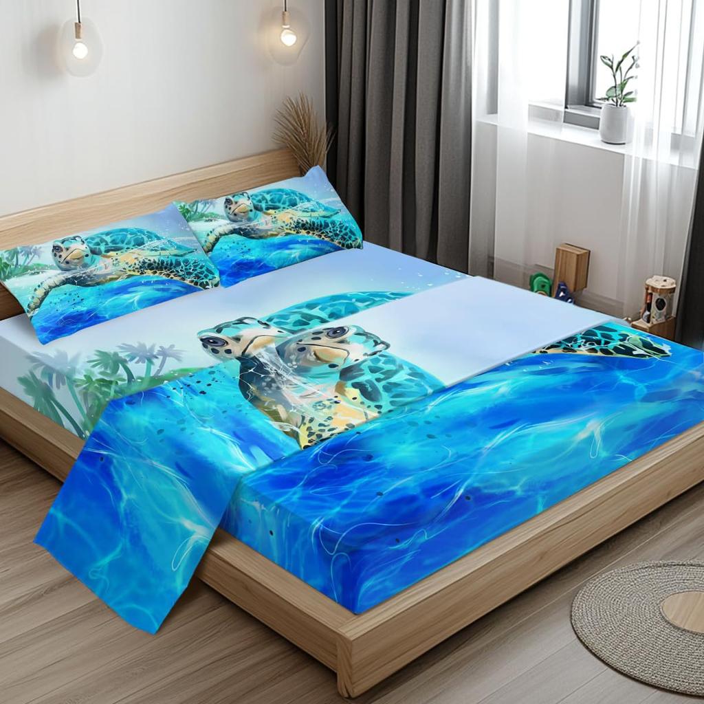 Богемный розовый узор Простыня Набор из четырех предметов Постельное белье Спальня Общежитие Постельная принадлежность Декор