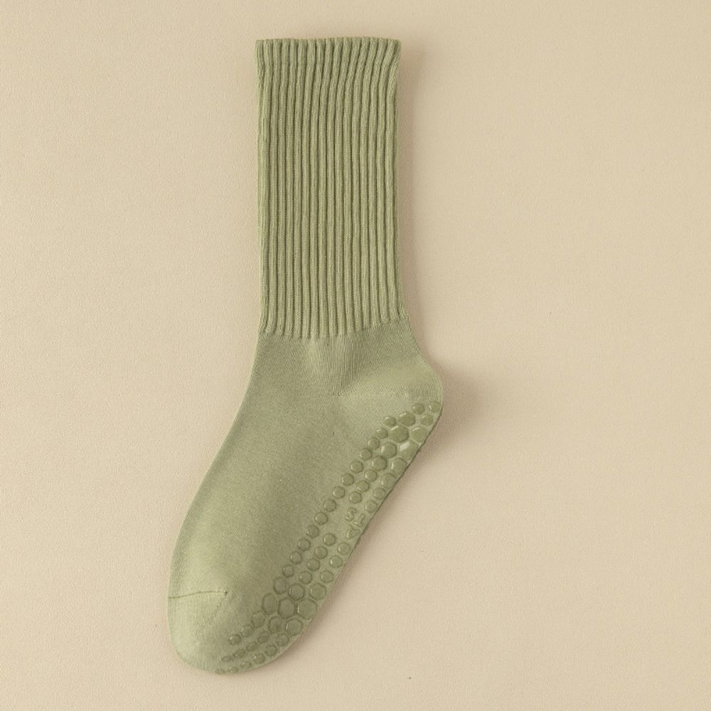 Non Slip Long Pilates Socks Breathable Sports Stockings New Yoga Socks Womens